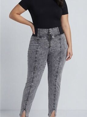NWT High-Rise Acid Wash Lavender/Gray Women’s Jeans